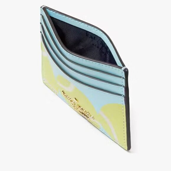 ♠️♠️ Kate Spade Grand Slam Tennis Small Slim Card Holder NWT - Picture 3 of 5